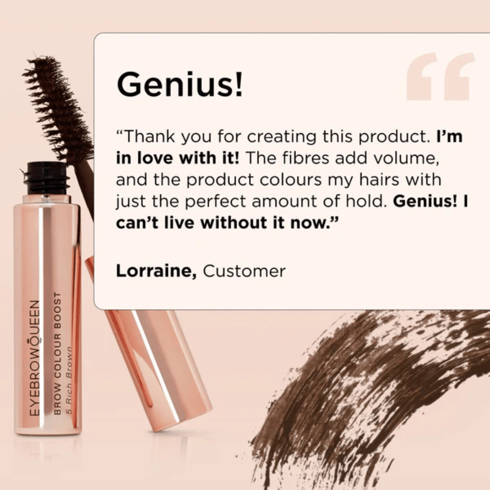 Eyebrowqueen Brow Colour Boost Rich Brown 5- Lillys Pharmacy and Health Store