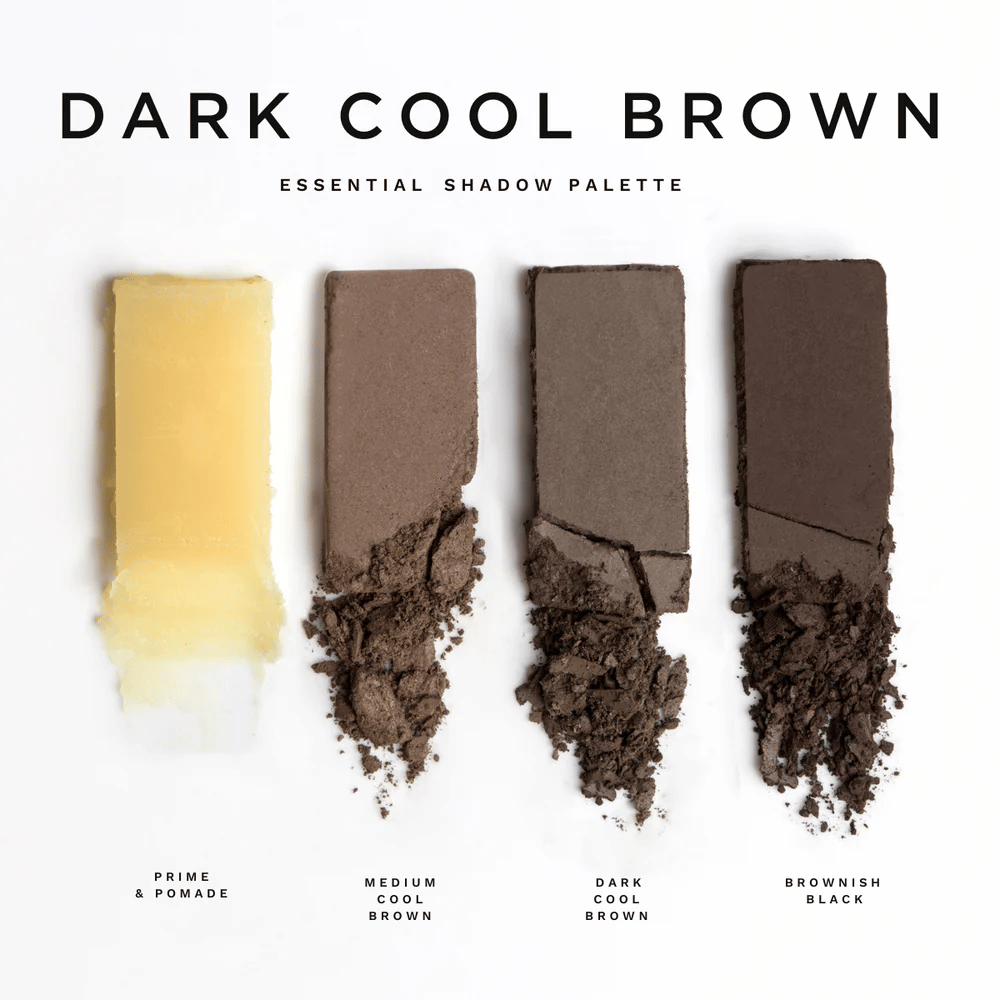 Eyebrowqueen Brow Palette Dark Cool Brown 6- Lillys Pharmacy and Health Store