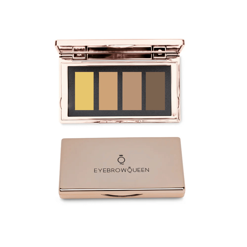Eyebrowqueen Brow Palette Medium Brown 4- Lillys Pharmacy and Health Store