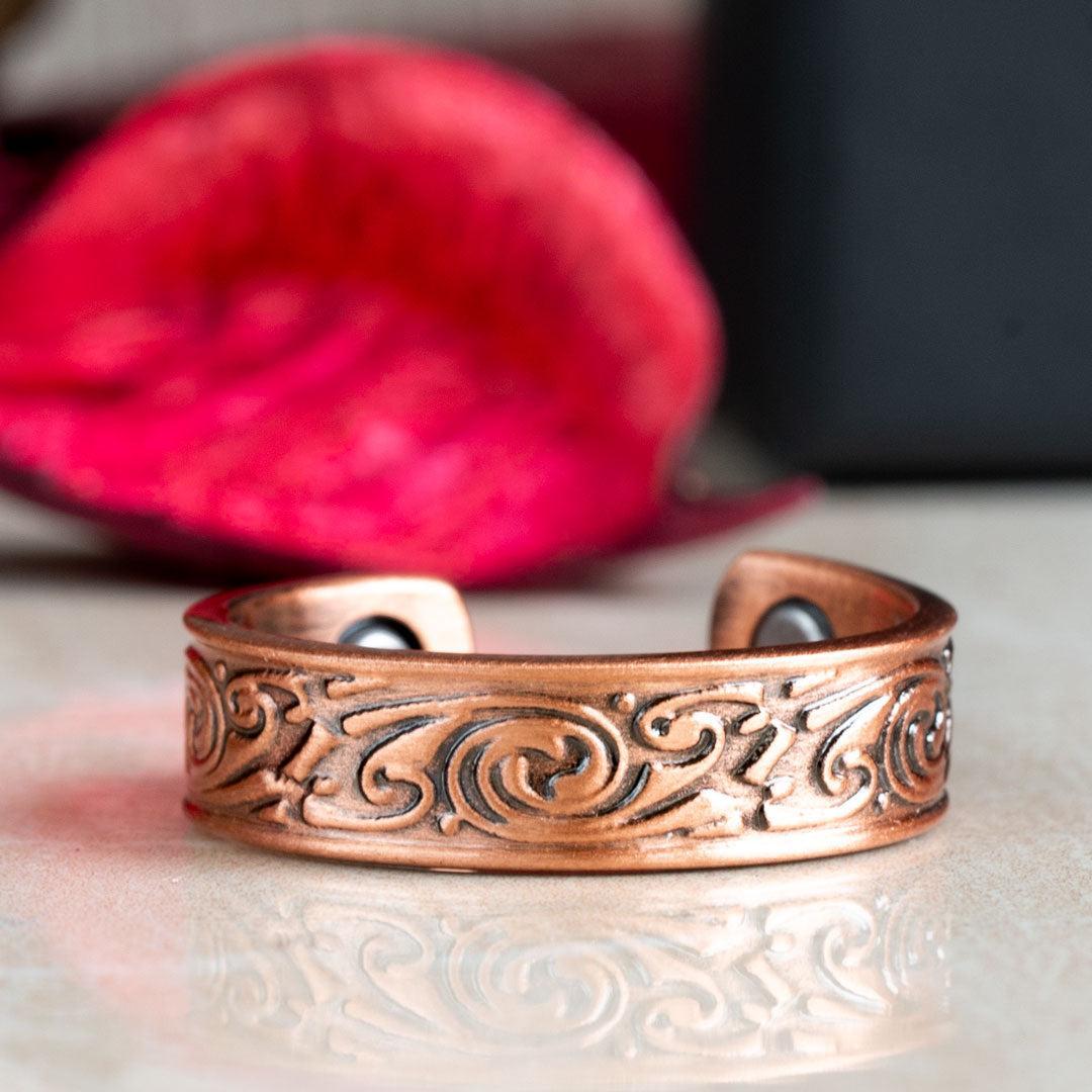 Feverfew Copper Ring- Lillys Pharmacy and Health Store