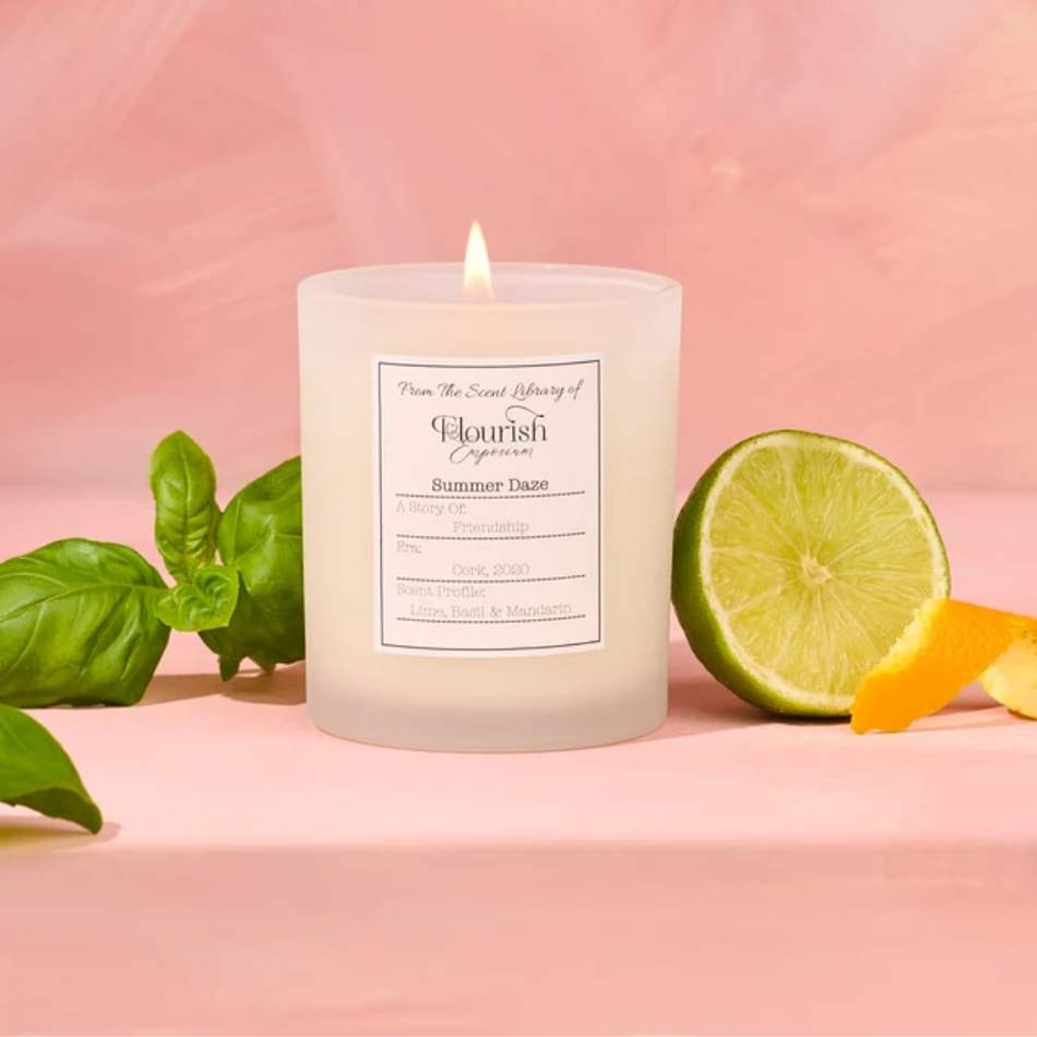 Flourish Emporium Summer Daze Hand Poured Soy Candle
