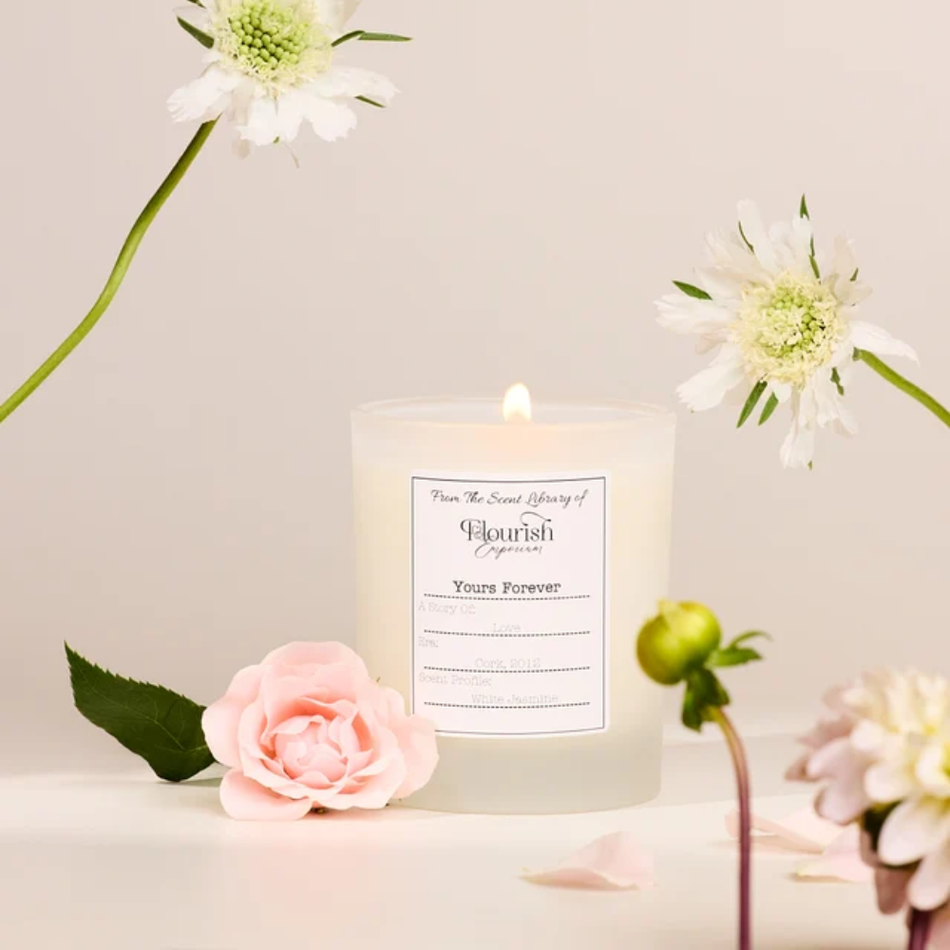 Flourish Emporium Yours Forever Handpoured Soy Candle