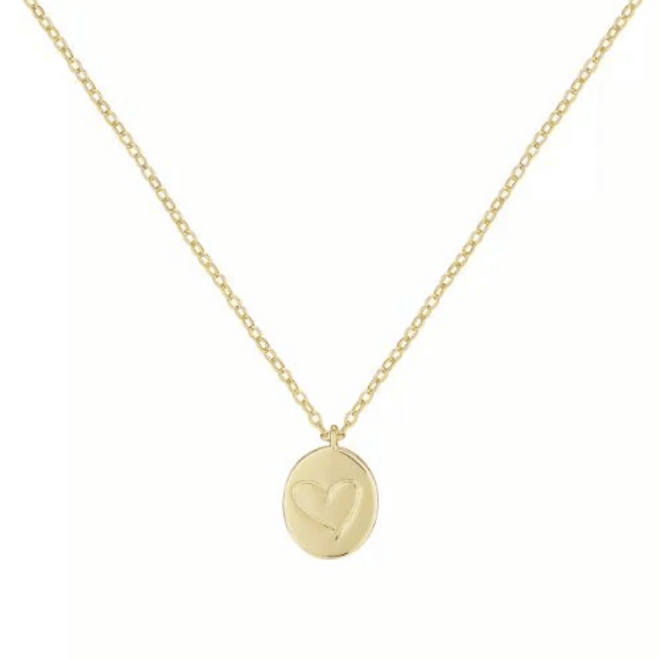 From The Heart Necklace Gold- Lillys Pharmacy and Health Store