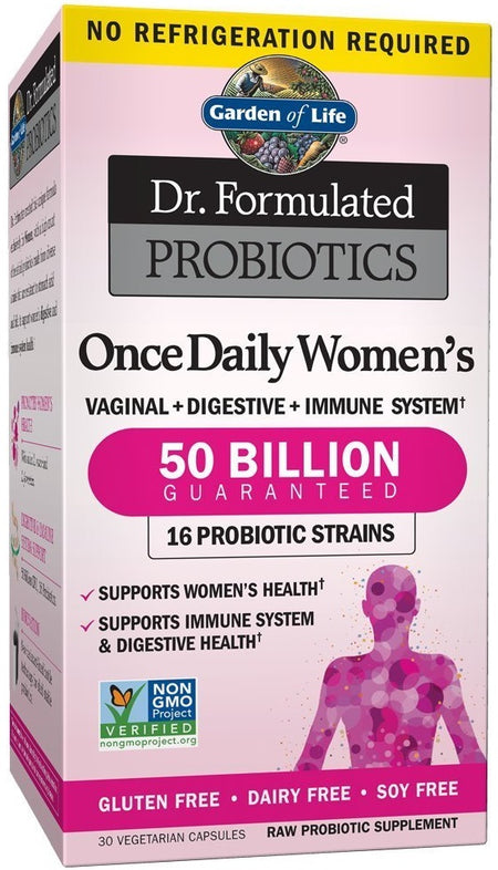 Garden of Life Dr. Formulated Probiotics Once Daily Women's - 30 Vcaps - Lilly's Pharmacy