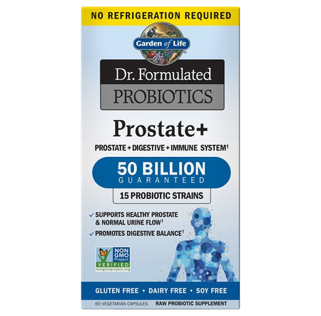 Garden of Life Dr. Formulated Probiotics Prostate+ - 60 Vcaps - Lilly's Pharmacy