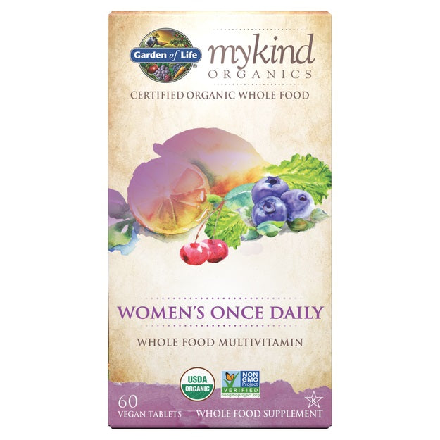 Garden of Life Mykind Women's Once Daily - 60 vegan tablets - Lilly's Pharmacy