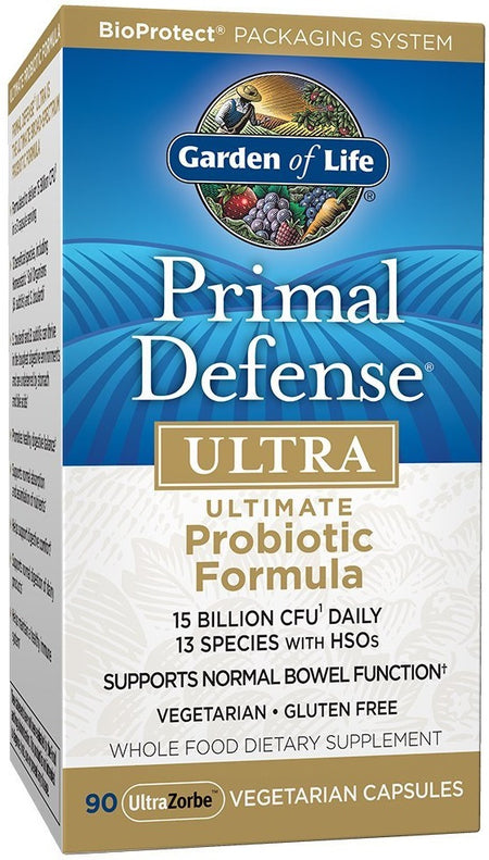 Garden of Life Primal Defense Ultra, Ultimate Probiotic Formula - 90 Vcaps - Lilly's Pharmacy