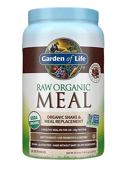 Garden of Life Raw Meal, Chocolate Cacao - 1017g - Lilly's Pharmacy