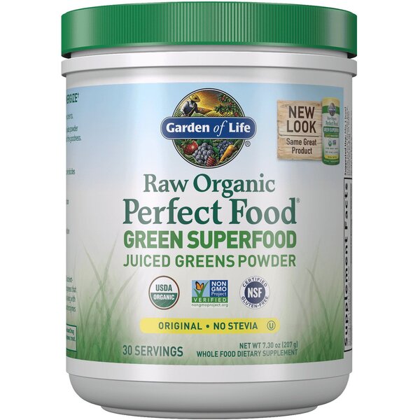 Garden of Life Raw Perfect Food Green Superfood, Original - 207g - Lilly's Pharmacy