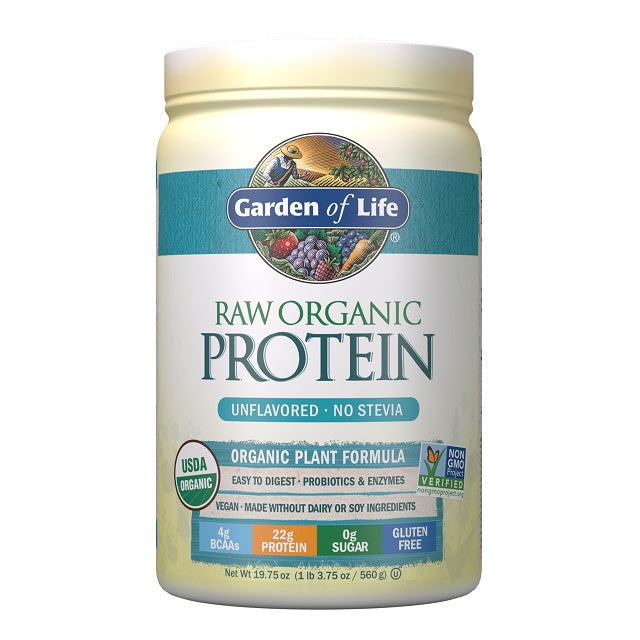 Garden of Life Raw Protein, Unflavored - 560g - Lilly's Pharmacy