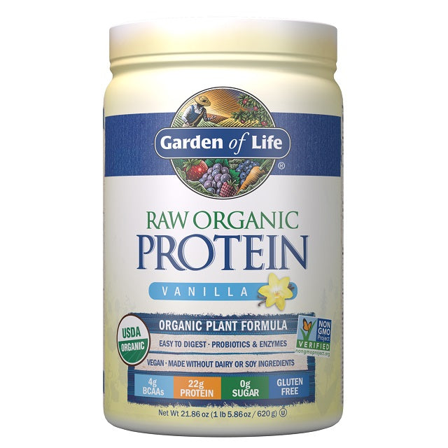 Garden of Life Raw Protein, Vanilla - 620g - Lilly's Pharmacy