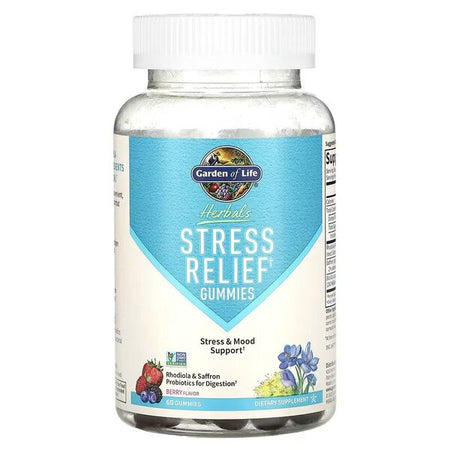Garden of Life Stress Relief Gummies, Berry - 60 Gummies - Lilly's Pharmacy