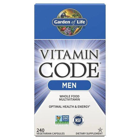 Garden of Life Vitamin Code Men - 240 vcaps - Lilly’s Pharmacy & Health Store