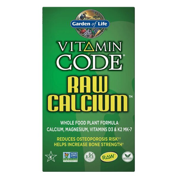 Garden of Life Vitamin Code Raw Calcium - 120 Vcaps - Lilly's Pharmacy