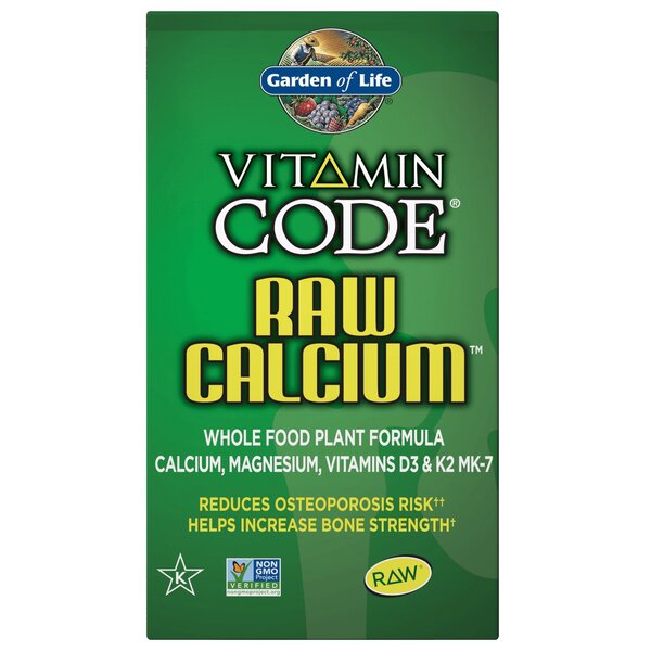 Garden of Life Vitamin Code Raw Calcium - 60 Vcaps - Lilly's Pharmacy