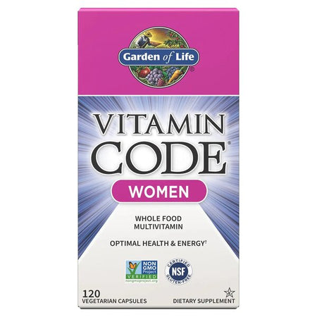Garden of Life Vitamin Code Women - 120 Vcaps - Lilly's Pharmacy