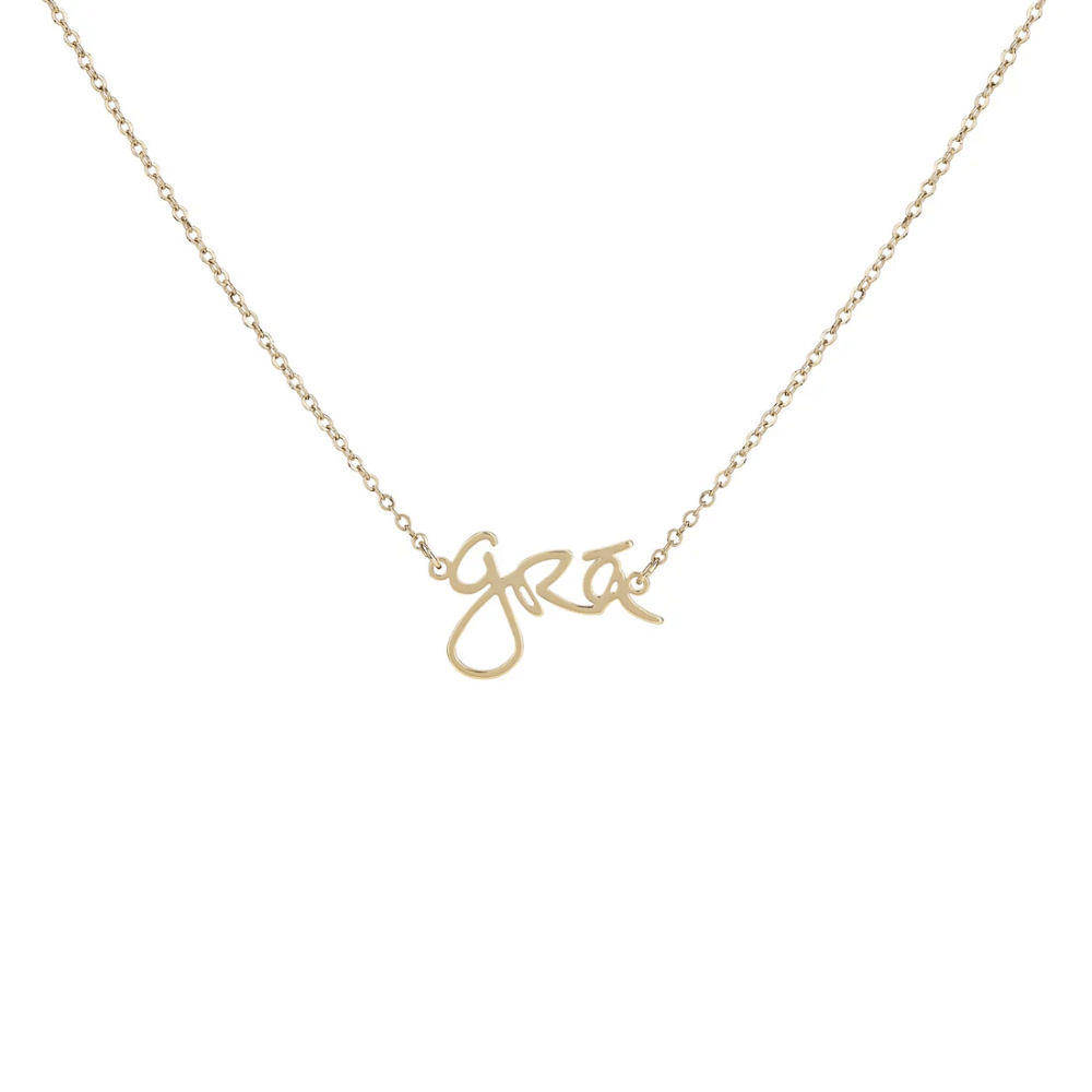 Grá Beag Necklace GOLD- Lillys Pharmacy and Health Store