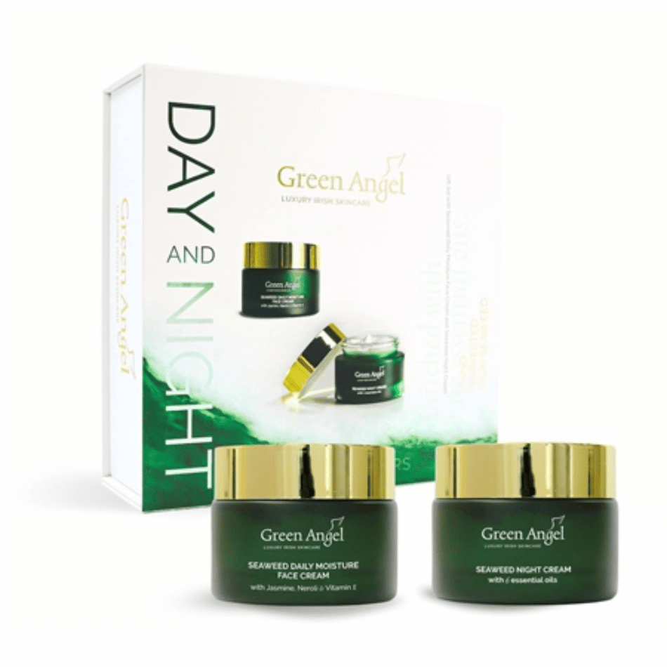 Green Angel Day & Night Gift Set 50ml Daily Face Cream, 50ml Night Cream- Lillys Pharmacy and Health Store
