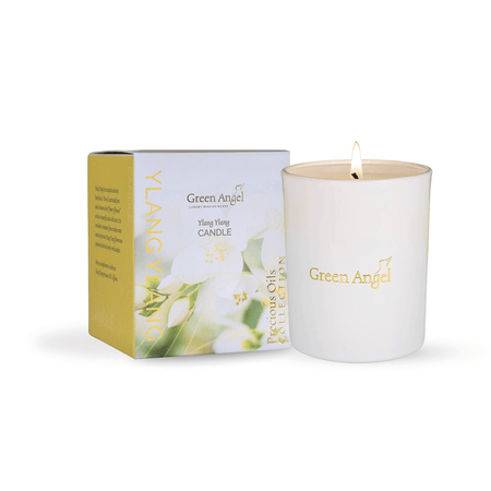Green Angel Precious Oils Ylang Ylang Soy Wax Candle 170g