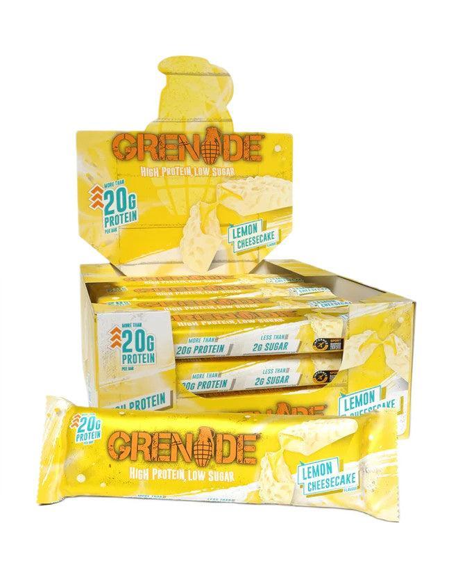 Grenade Protein Bars, Lemon Cheesecake 12 x 60g- Lillys Pharmacy and Health Store
