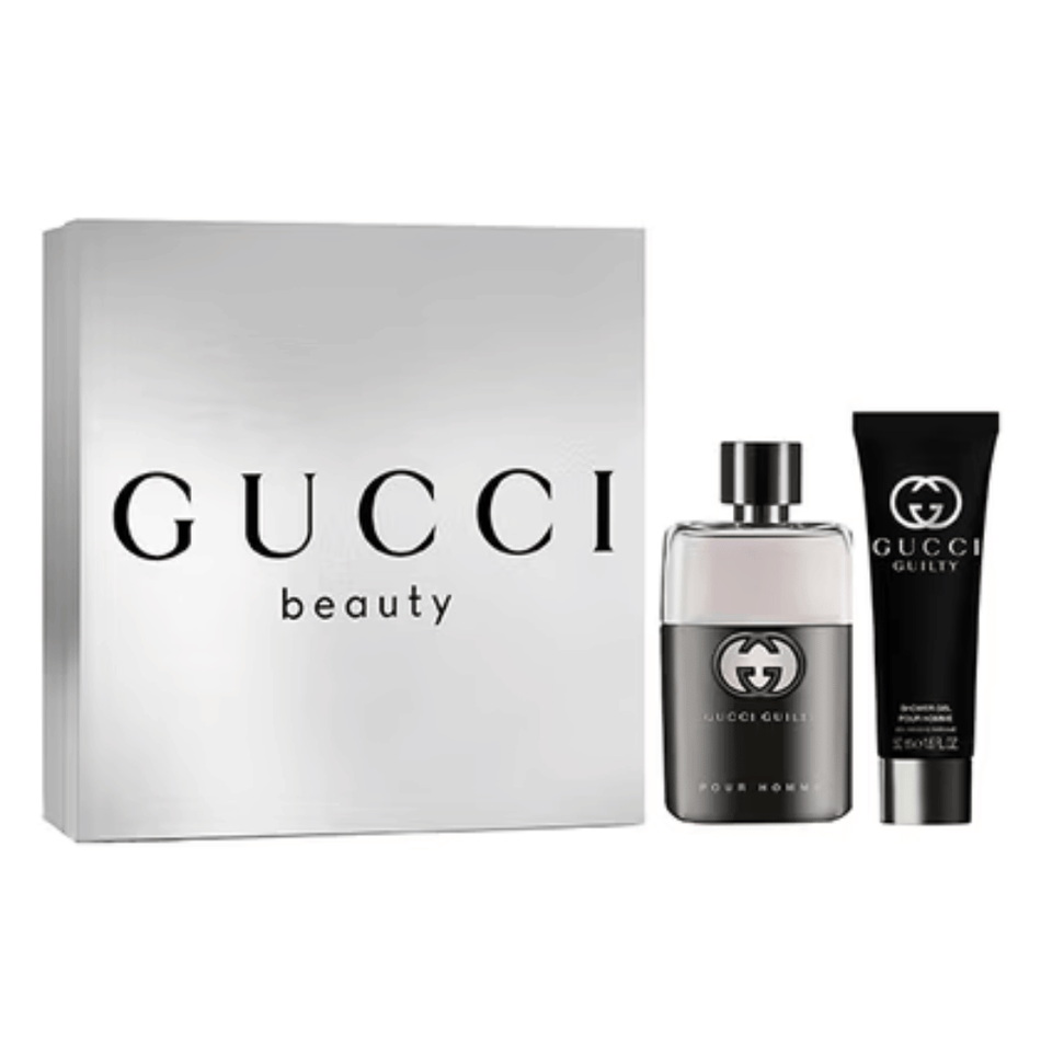 Gucci Guilty Mens 50ml 2pc Gift Set50ml Edt Spr, 50ml Shower Gel- Lillys Pharmacy and Health Store