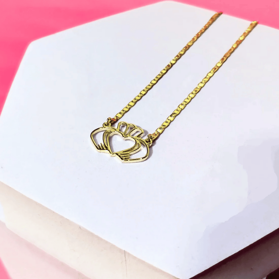 Have MyHeart Claddagh Necklace Gold- Lillys Pharmacy and Health Store
