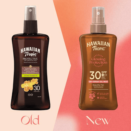 Hawaiian Tropic Dry Oil Spray SPF30 200ml- Lillys Pharmacy and Health Store
