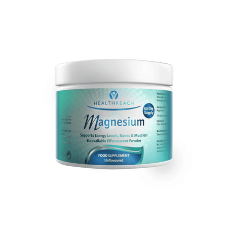 HealthReach Magnesium Effervescent Powder 100g- Lillys Pharmacy and Health Store