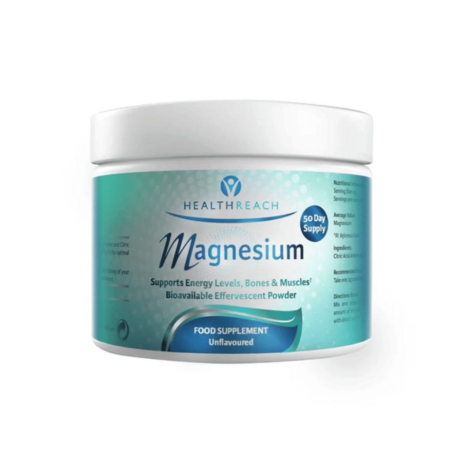 HealthReach Magnesium Effervescent Powder 150g- Lillys Pharmacy and Health Store
