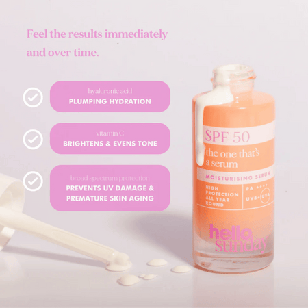 Hello Sunday The One That'S A Serum Spf50 50 ml- Lillys Pharmacy and Health Store