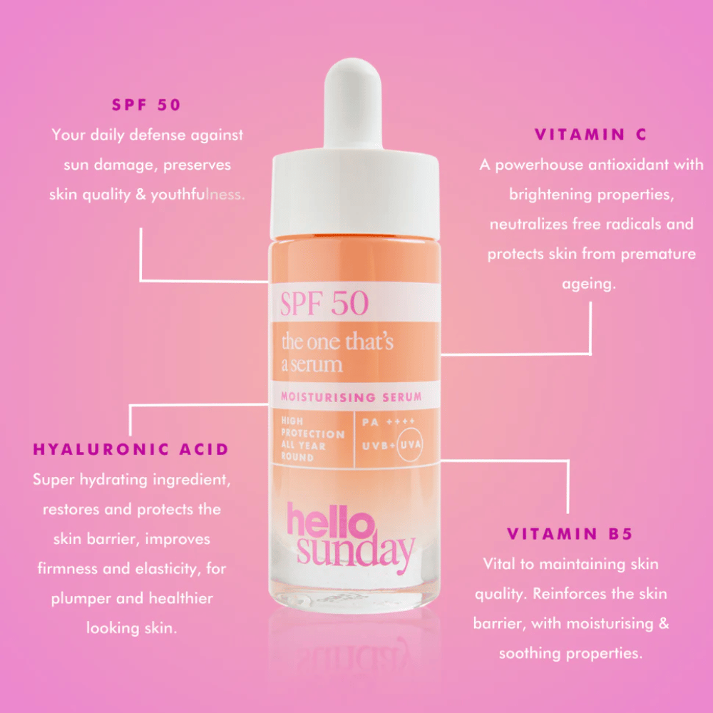 Hello Sunday The One That'S A Serum Spf50 50 ml- Lillys Pharmacy and Health Store