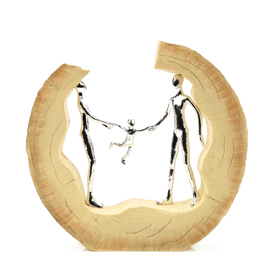 Hestia Family Figures in Bark Ornament 21.5cm- Lillys Pharmacy and Health Store