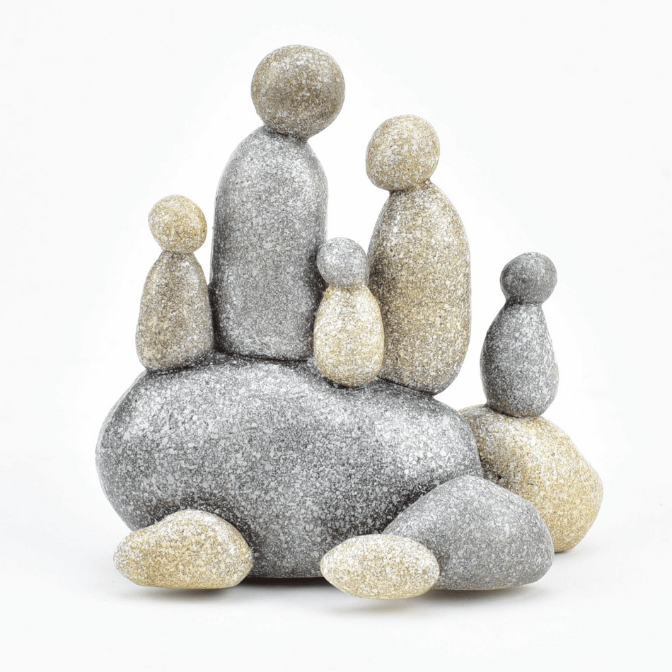 Hestia Pebble Family Figurine- Lillys Pharmacy and Health Store
