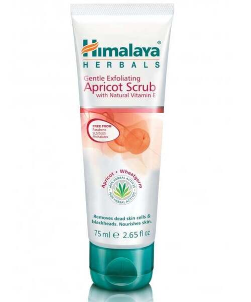 Himalaya Gentle Exfoliating Apricot Scrub 75 ml- Lillys Pharmacy and Health Store