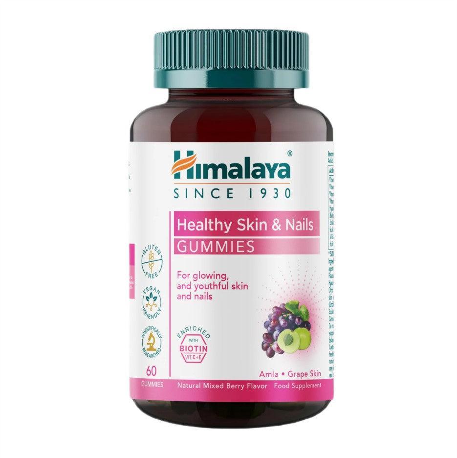 Himalaya Healthy Skin & Nails Gummies, Natural Mixed Berry - 60 gummies