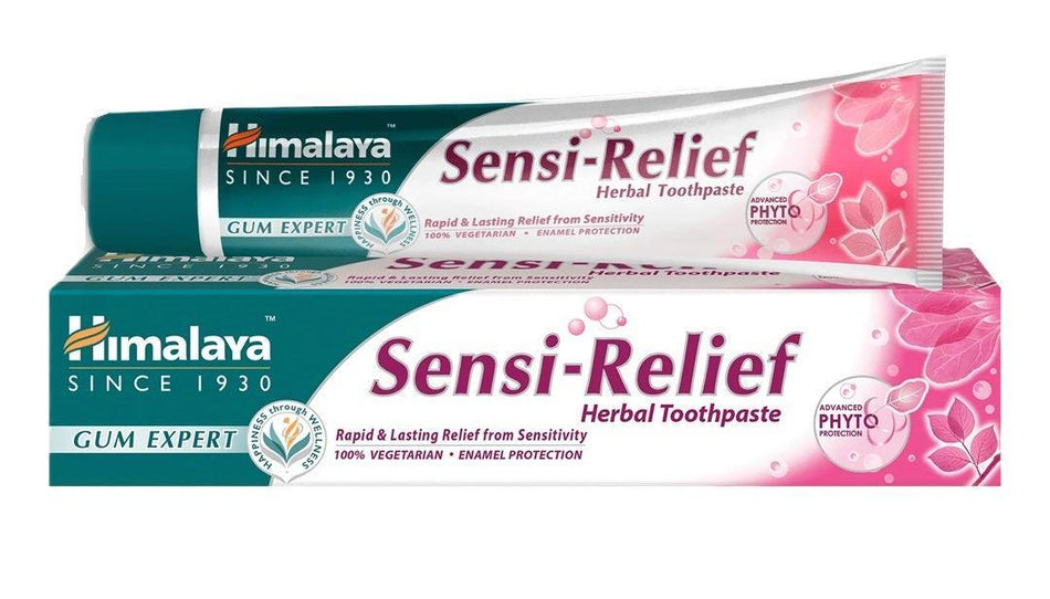Himalaya SensiRelief Herbal Toothpaste 75 ml- Lillys Pharmacy and Health Store