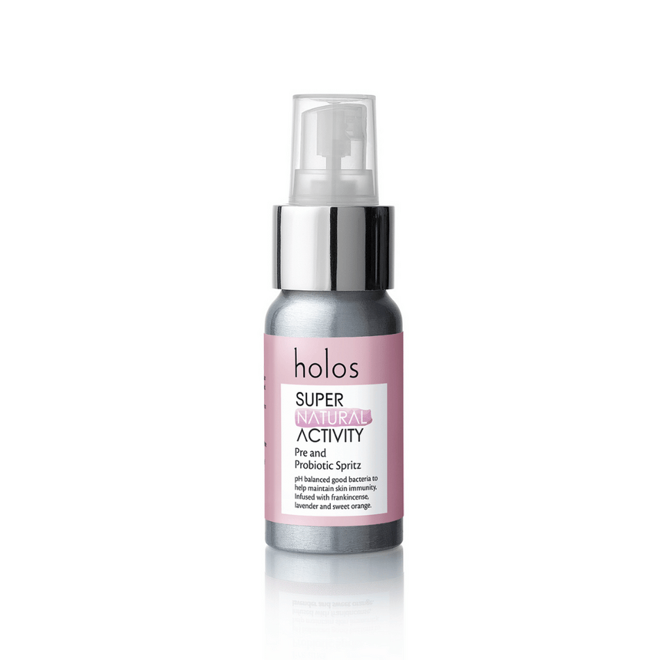 Holos 30ml Travel size Super Natural Activity Pre & Pro Spritz 30ml- Lillys Pharmacy and Health Store