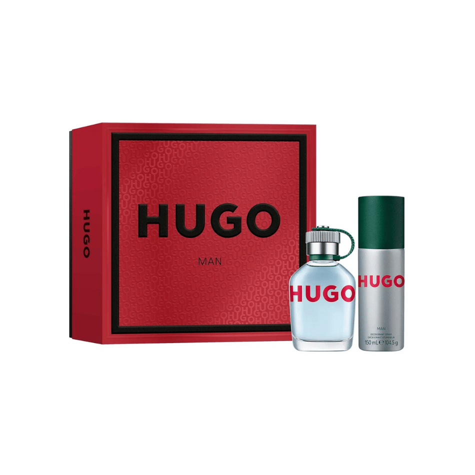 Hugo Man (Green) 75ml 2pc Gift Set