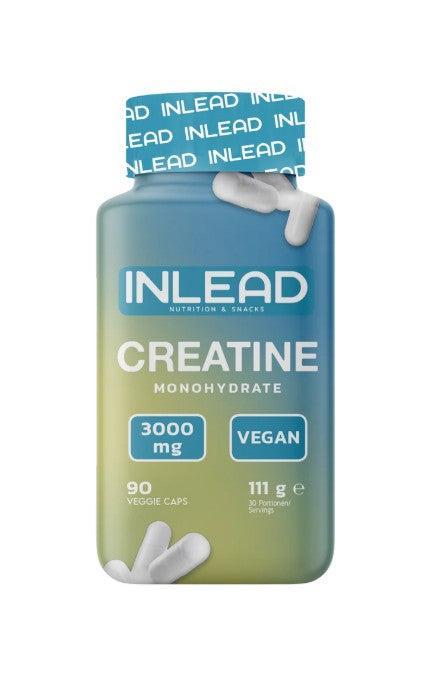 INLEAD Nutrition Creatine Monohydrate, 3000mg - 90 vcaps - Lilly’s Pharmacy & Health Store