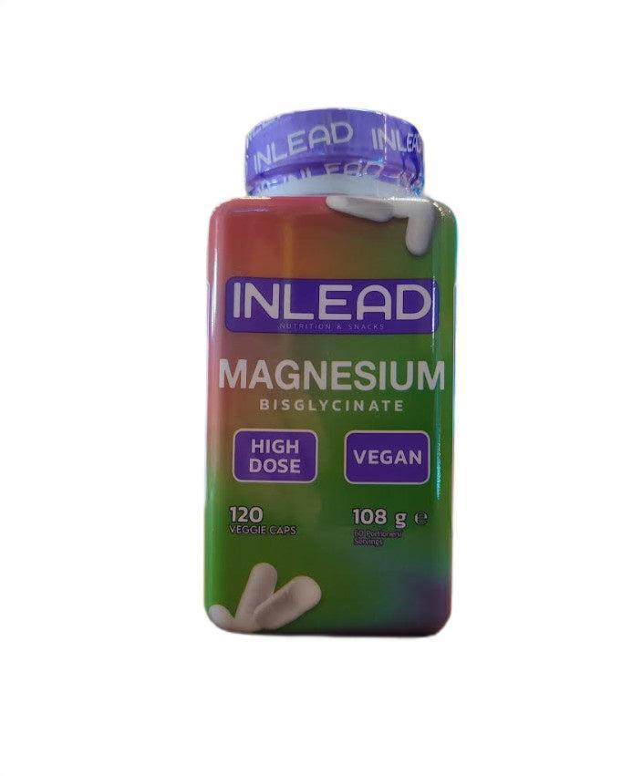 INLEAD Nutrition Magnesium Bisglycinate - 120 vcaps - Lilly’s Pharmacy & Health Store
