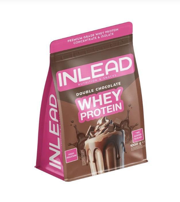 INLEAD Nutrition Whey Protein, Double Chocolate - 1000g - Lilly’s Pharmacy & Health Store