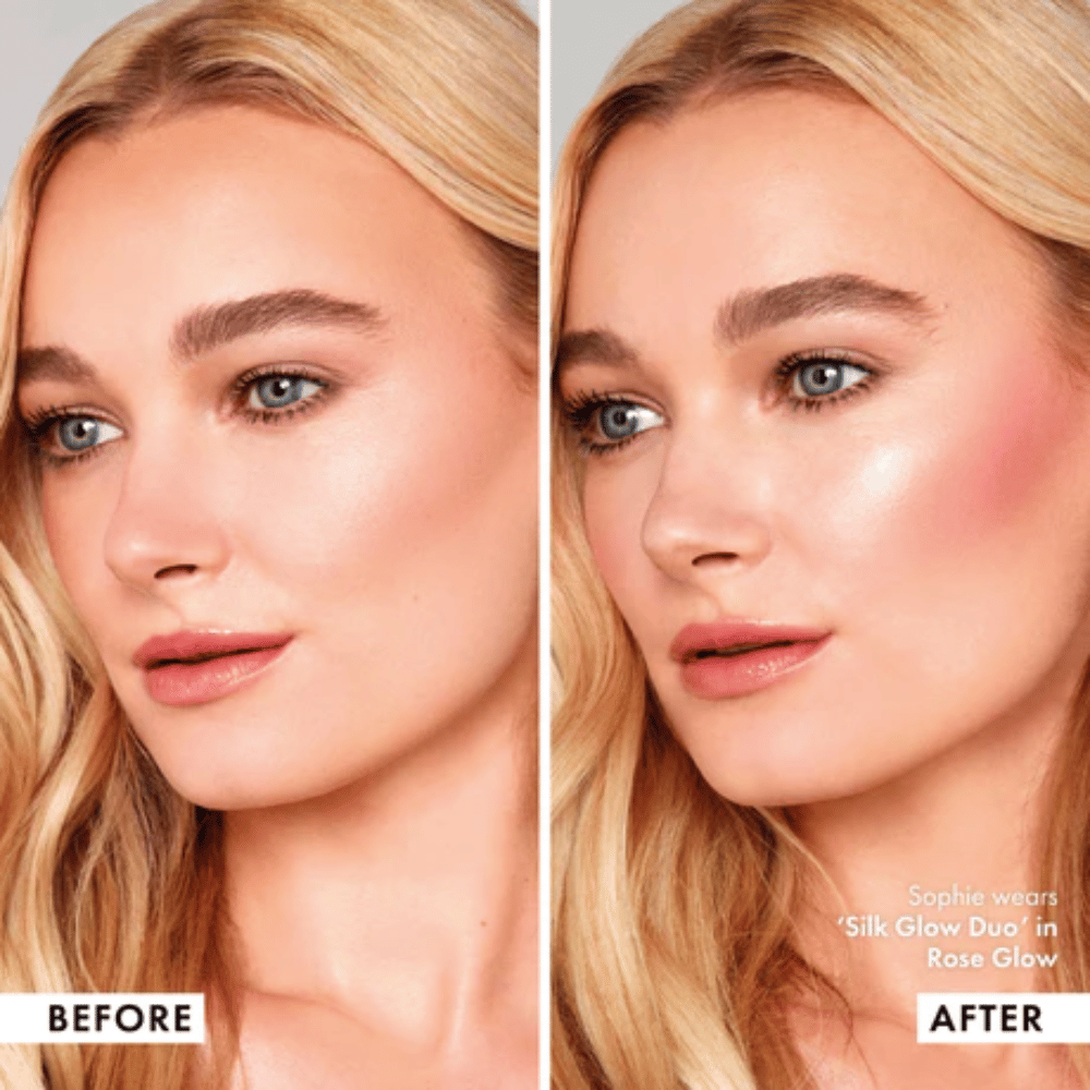 Iconic London Silk Glow Duo ROSE GLOW- Lillys Pharmacy and Health Store