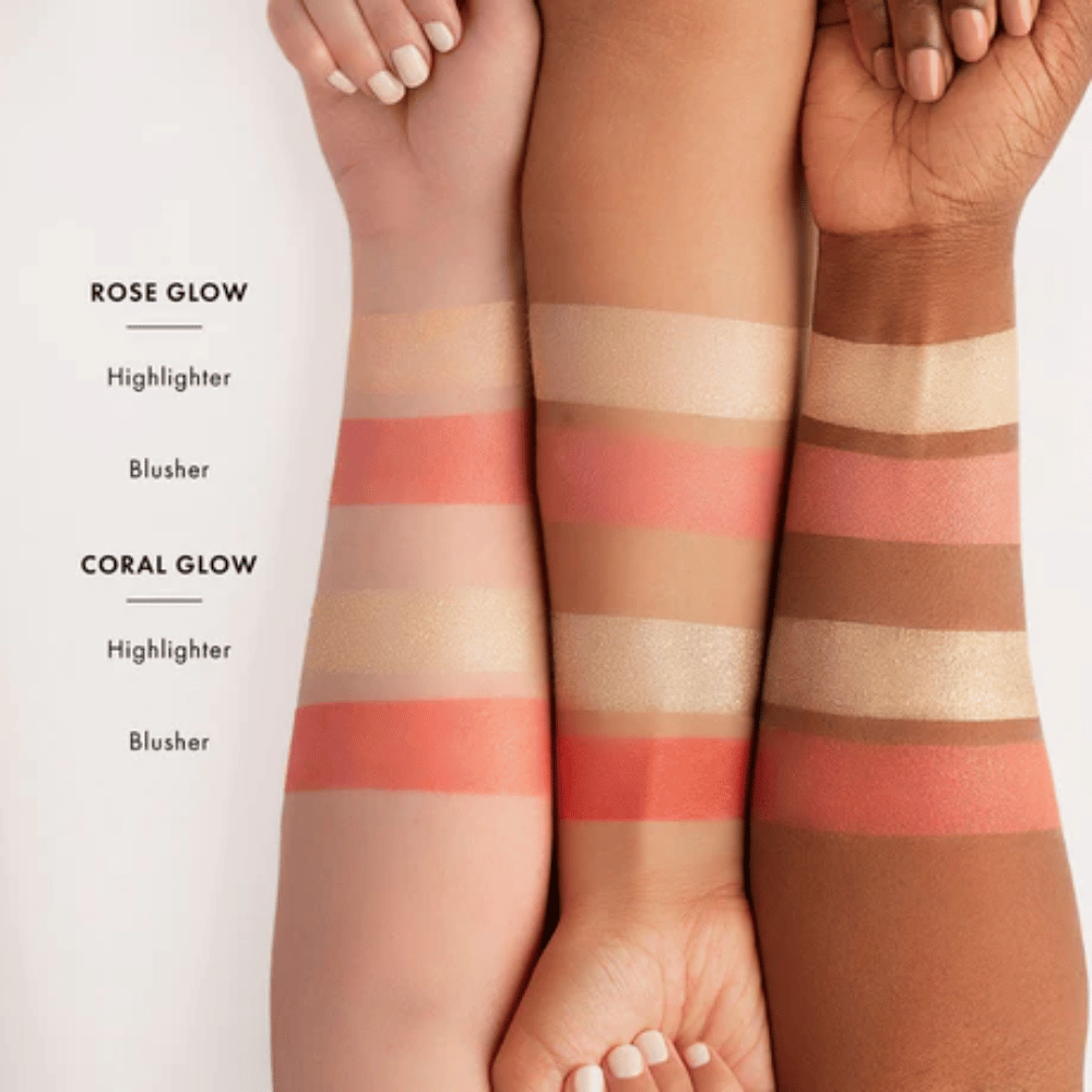 Iconic London Silk Glow Duo ROSE GLOW- Lillys Pharmacy and Health Store