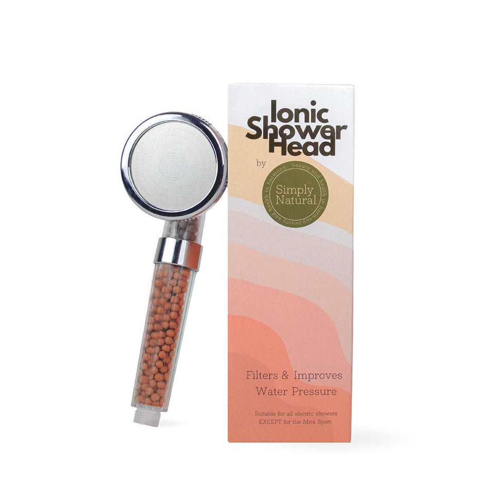 Ionic Shower Head (Protects Hair colour from Minerals, Hard Water & Chlorine)- Lillys Pharmacy and Health Store