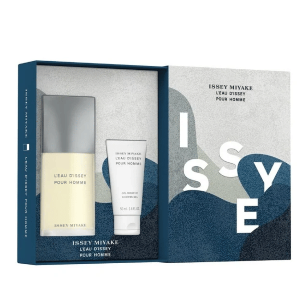 Issey Miyake L'Eau D'Issey Pour Homme 75ml 2 Piece Gift Set - 75ml Eau de Toilette Spray, 50ml Shower Gel- Lillys Pharmacy and Health Store