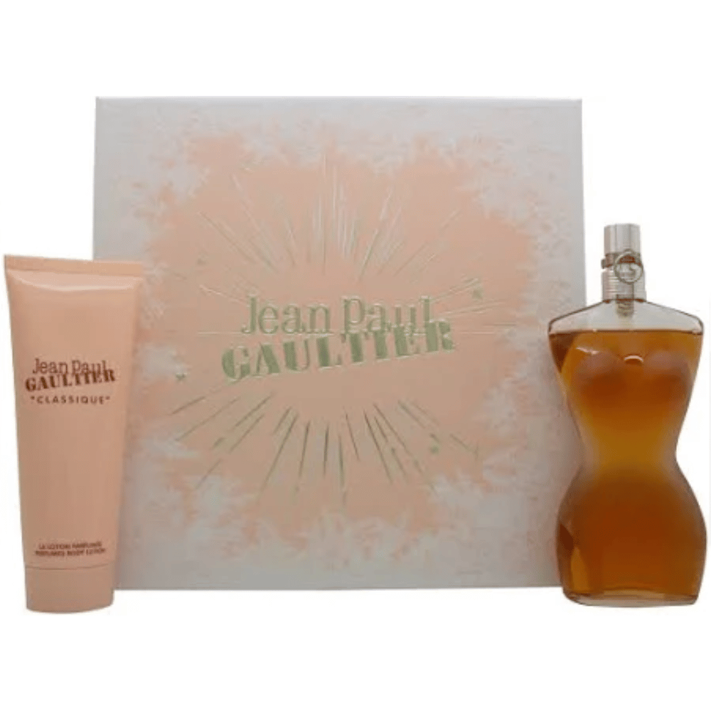 JPG Classique 100ml 2pc Gift Set100ml Edt Spr, 75ml Body Lotion- Lillys Pharmacy and Health Store