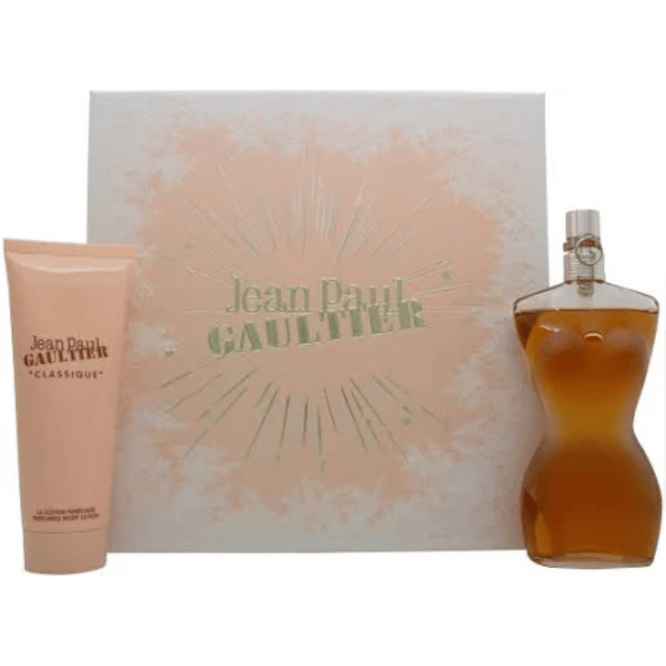 JPG Classique 100ml 2pc Gift Set100ml Edt Spr, 75ml Body Lotion- Lillys Pharmacy and Health Store