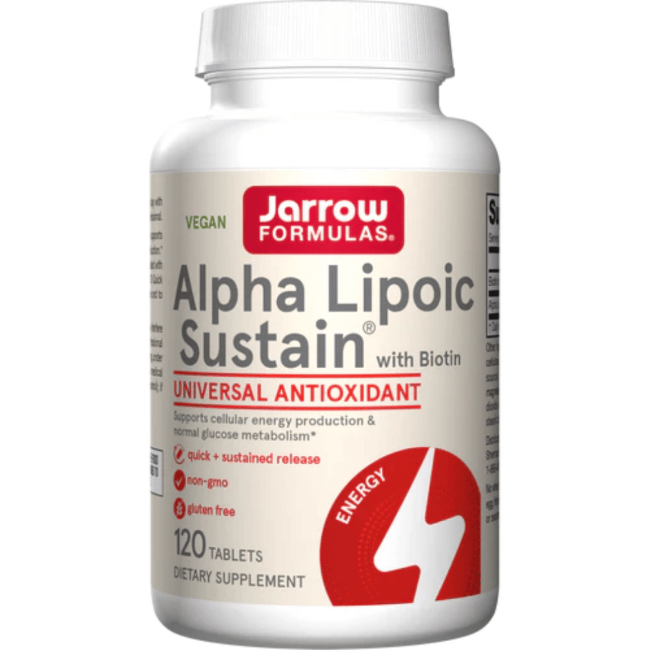 Jarrow Formulas Alpha Lipoic Sustain with Biotin - 120 tabs- Lillys Pharmacy and Health Store