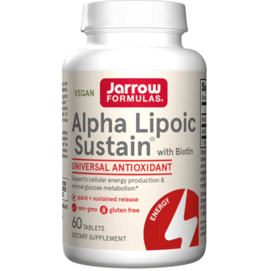Jarrow Formulas Alpha Lipoic Sustain with Biotin - 60 tabs- Lillys Pharmacy and Health Store