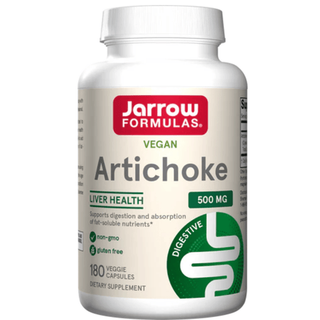 Jarrow Formulas Artichoke, 500mg - 180 vcaps- Lillys Pharmacy and Health Store